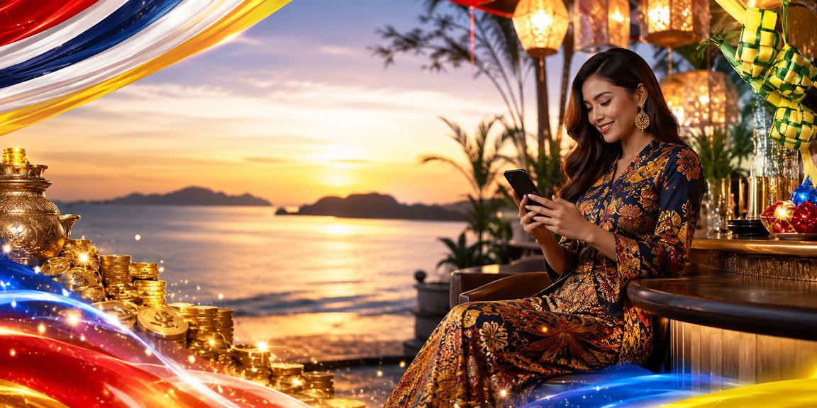Kasino mudah alih ct100 bergaya batik di Kota Kinabalu Sabah Malaysia